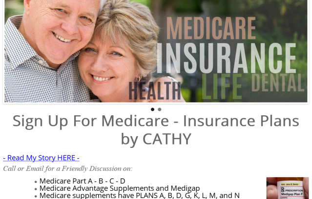Medical Insurance by Cathy your Medicare Specialist